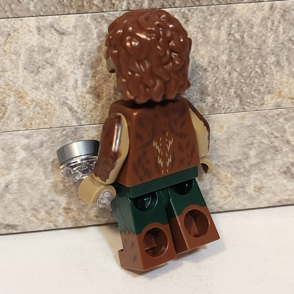 LEGO Monster Fighters Werewolf Minifigure with Accessory 9463 Brown Wolfman